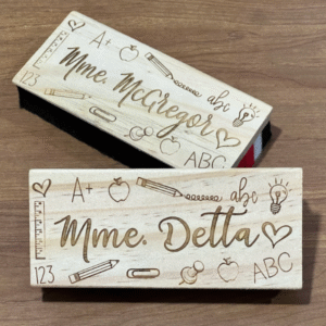 Personalized Whiteboard Eraser – Teacher Gift