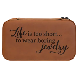 7.5" X 4.5" Leatherette Jewelry Box