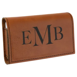 4.75" x 3" Leatherette Pill Box