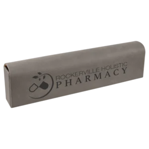 9.75" x 2.5" Leatherette Pill Box