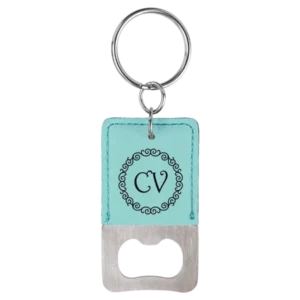 Rectangle Bottle Opener Keychain
