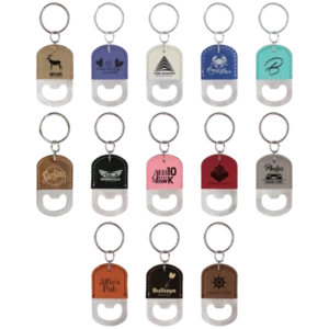 Oval Bottle Opener Keychain