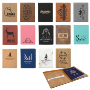 4.25" x 5.5" Leatherette Passport Holder