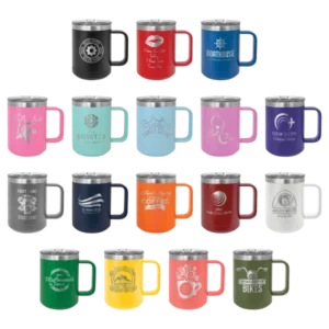 15 oz. Vacuum Insulated Mug with Slider Lid