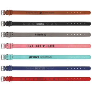 27" x 1.25" Leatherette Dog Collar