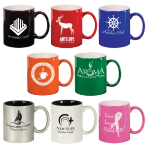 11 oz. Ceramic Round Coffee Mug
