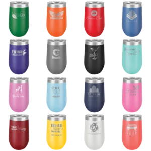 16 oz. Vacuum Insulated Stemless Tumbler with Lid